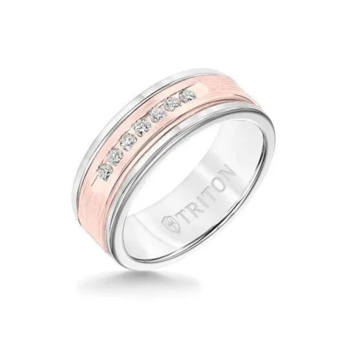 Triton Stone Wedding Band 22-2412WCR8-G