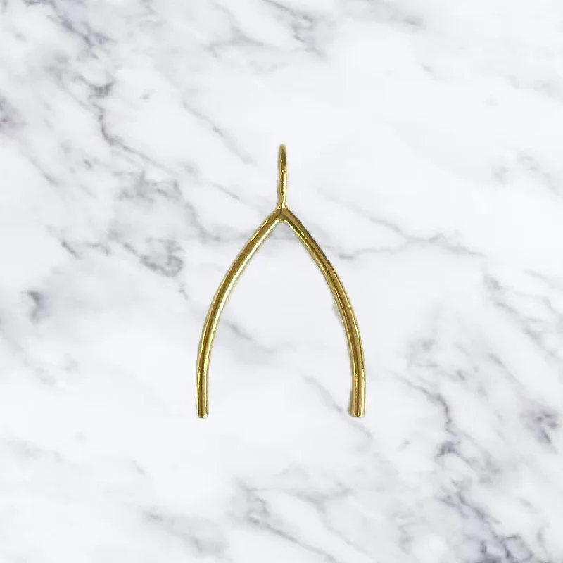 Wishbone Charm