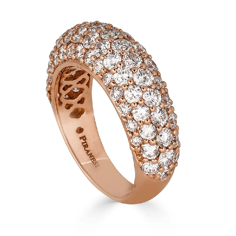 Diamond Small Dome Ring