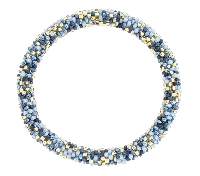 8 inch Roll-On® Bracelet <br> Midnight Blue Speckled