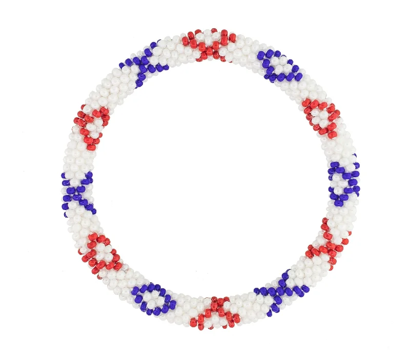 8 inch Roll-On® Bracelet <br> Let Freedom Bling