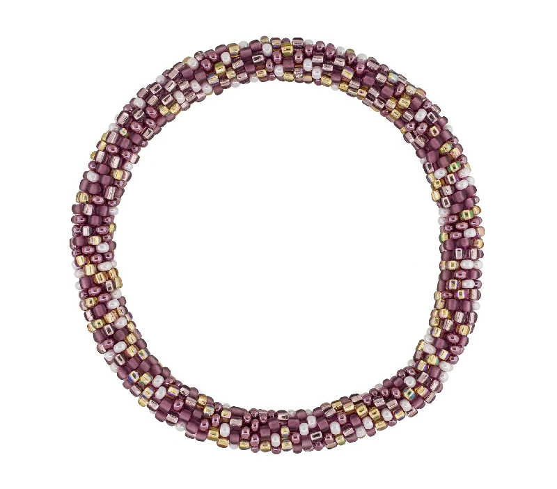 8 inch Roll-On® Bracelet <br> Mulberry Speckled