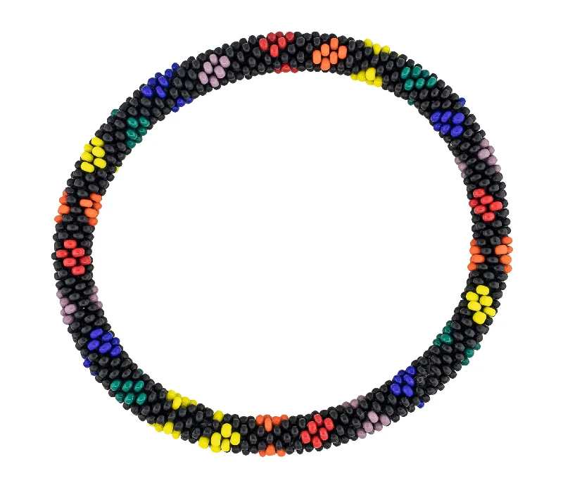 8 inch Roll-On® Bracelet <br> Spotted Love Noir