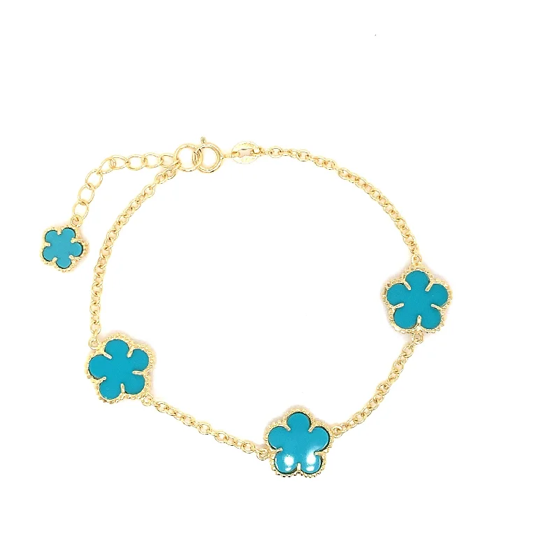 Clover Flower Bracelet