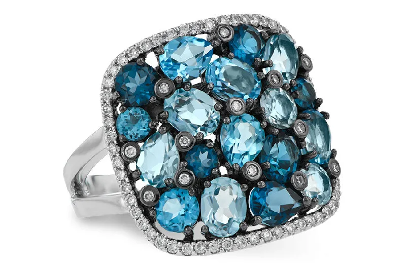 Allison Kaufman Shades of Blue Ring