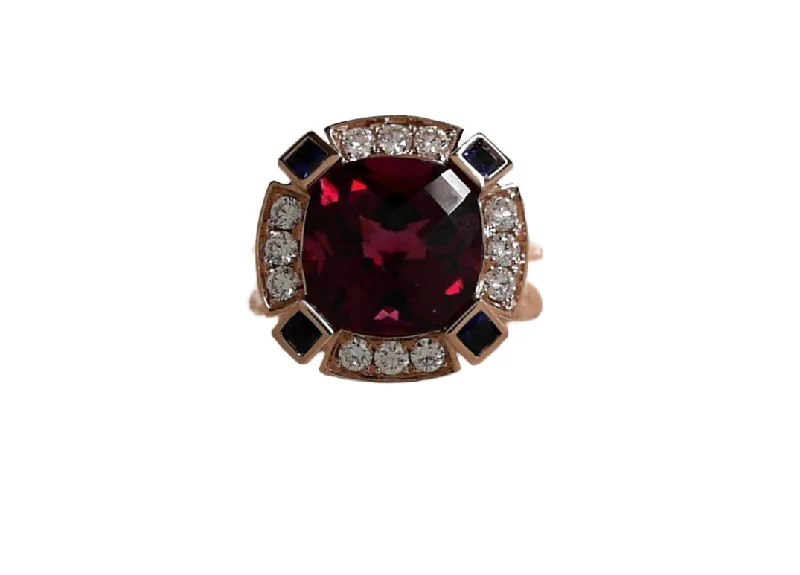 Fancy Garnet Ring