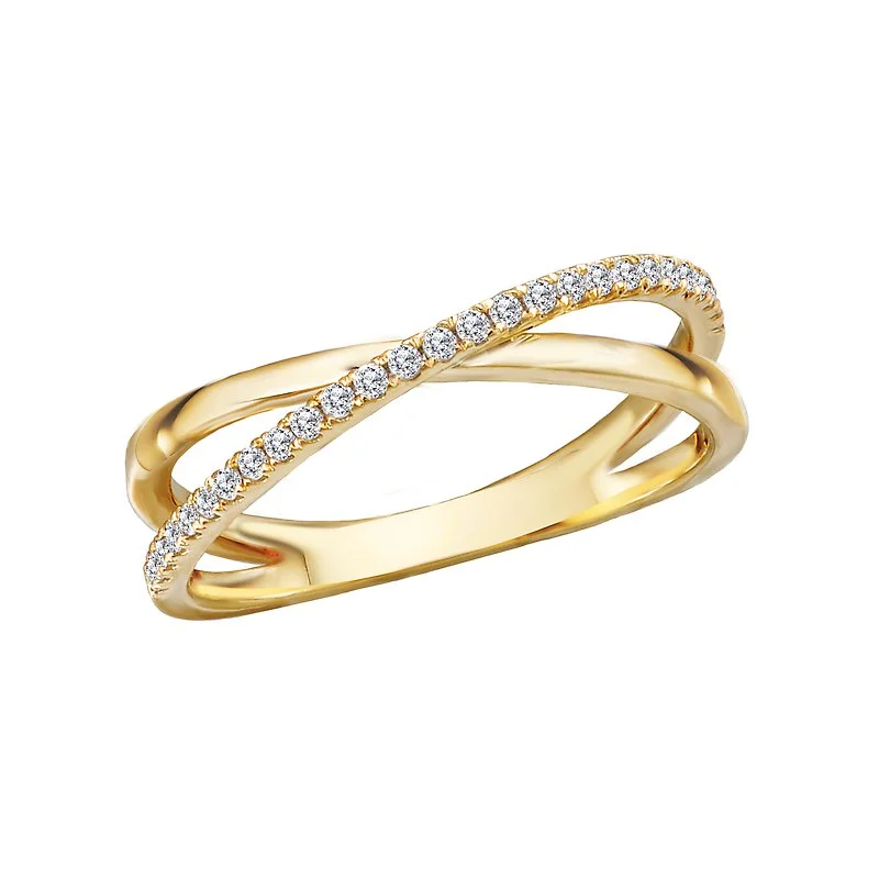 Criss Cross Bypass Ring