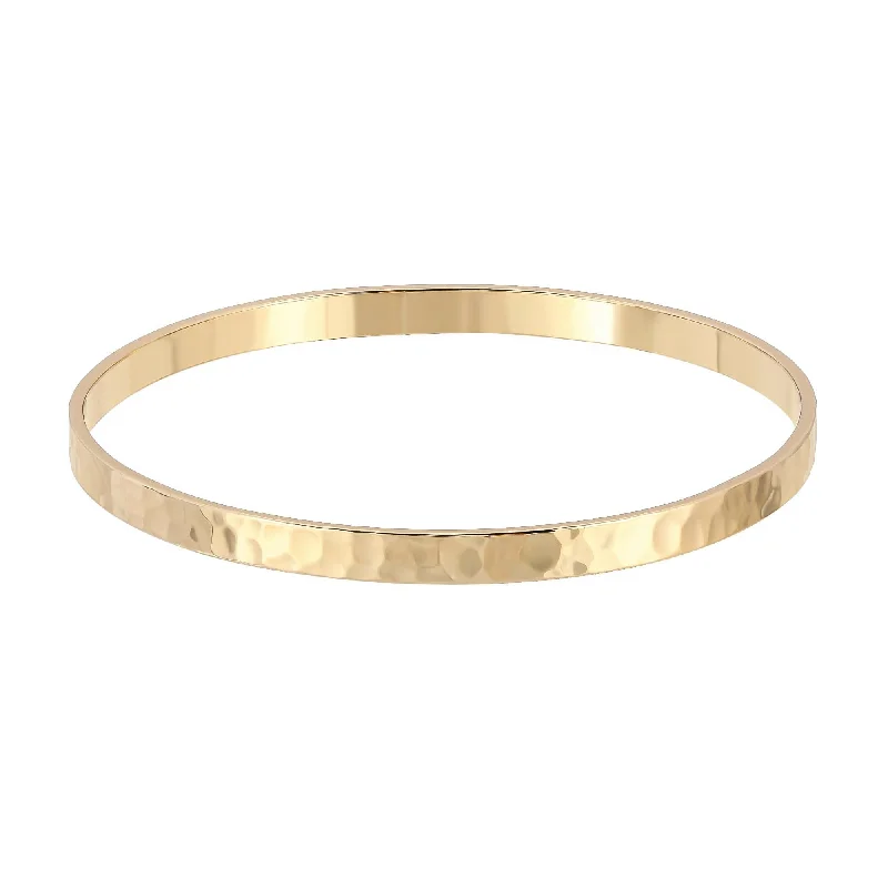 Hammered Bangle