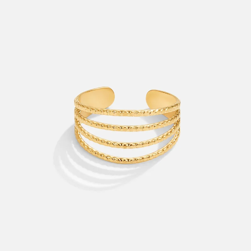 Madison 18K Layered Ring