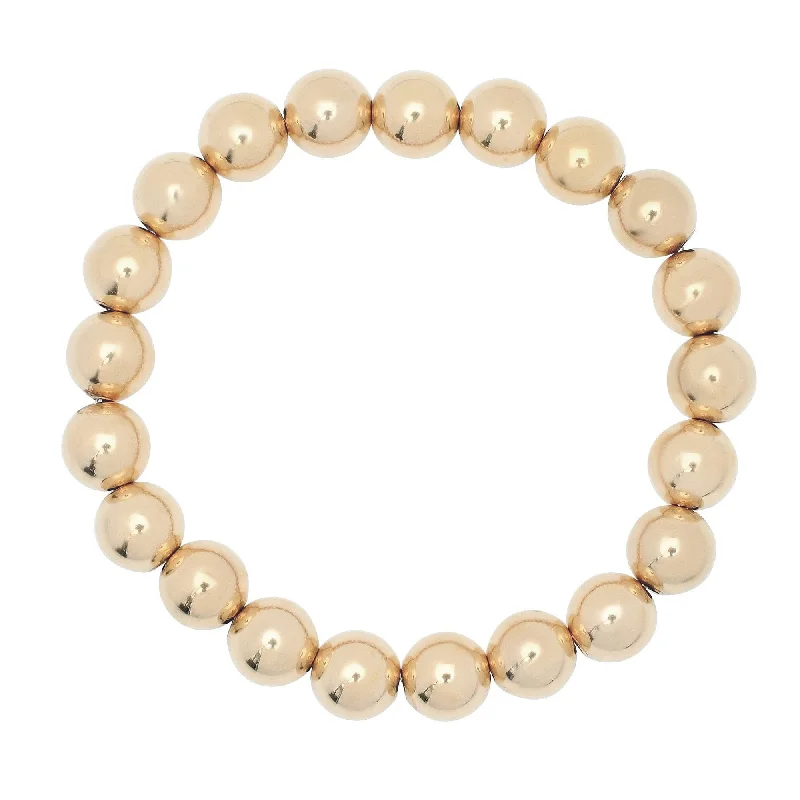 Medium Gold Ball Bracelet