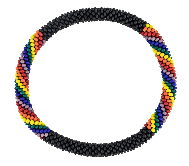 Men's Roll-On® Bracelet <br> Half Twist Love Noir