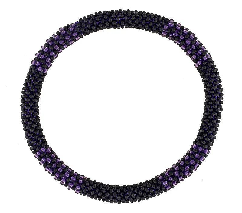 Men's Roll-On® Bracelet <br> Purple and Black