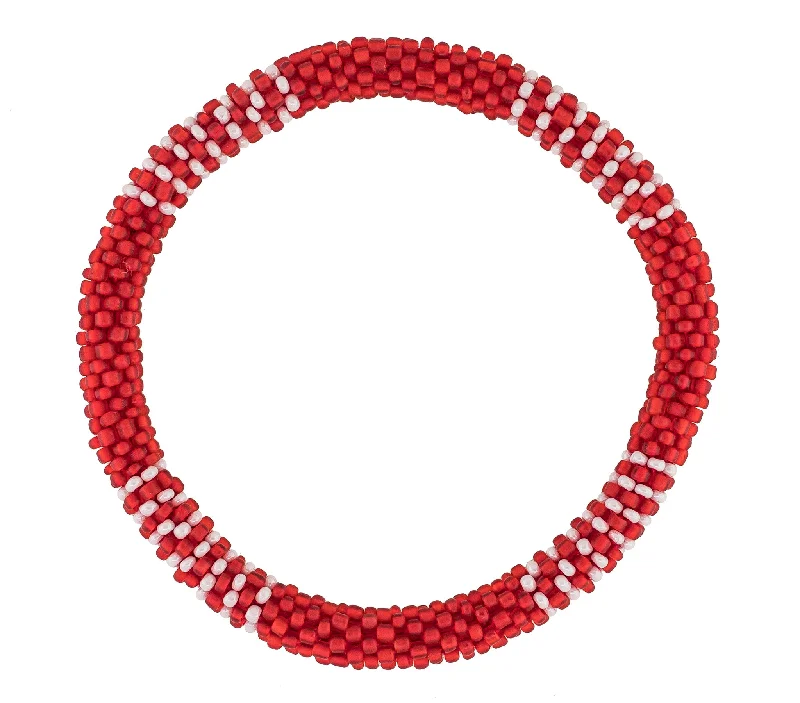 Men's Roll-On® Bracelet <br> Red and White