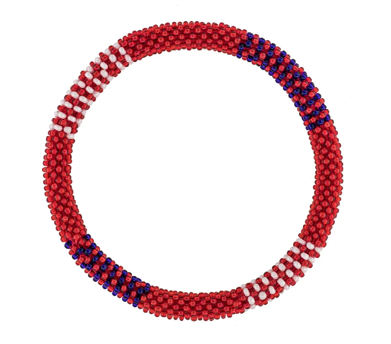 Men's Roll-On® Bracelet <br> Red, White and Blue