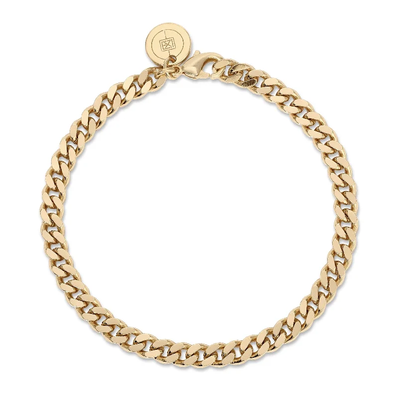 Micro Link Curb Chain Bracelet