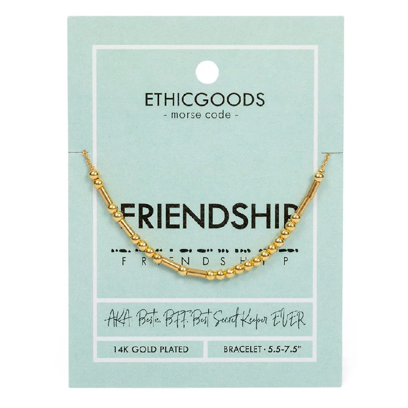 Morse Code "Friendship" Bracelet, Thailand