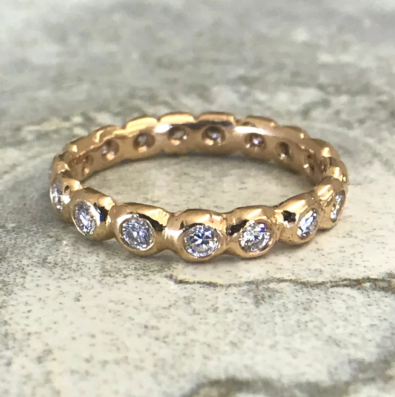 Pebble Eternity Ring