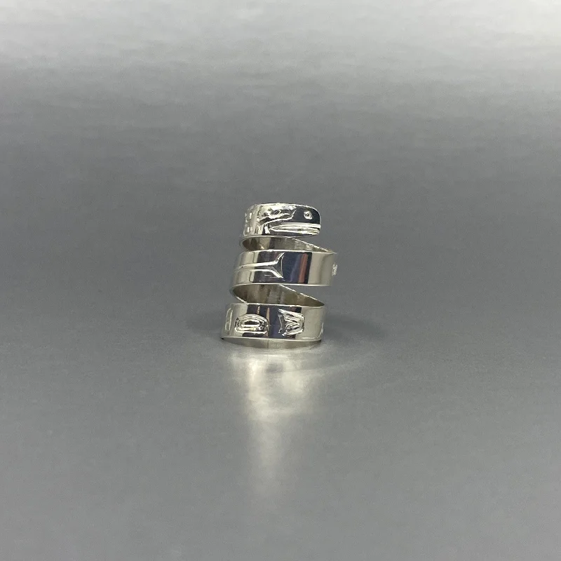 Ring - Sheakley; Silver, Triple Wrap, Various