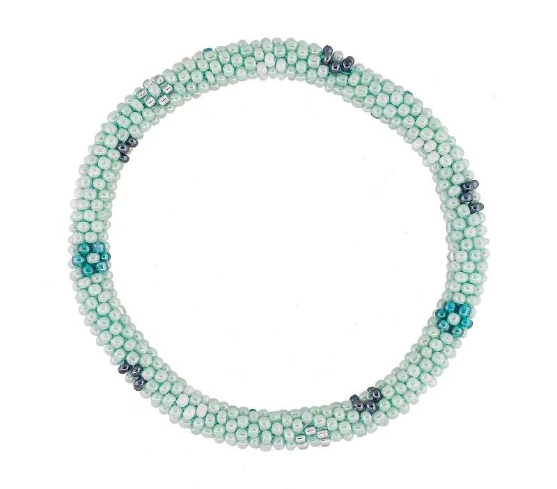 Roll-On® Bracelet <br> Mint Chip Flower