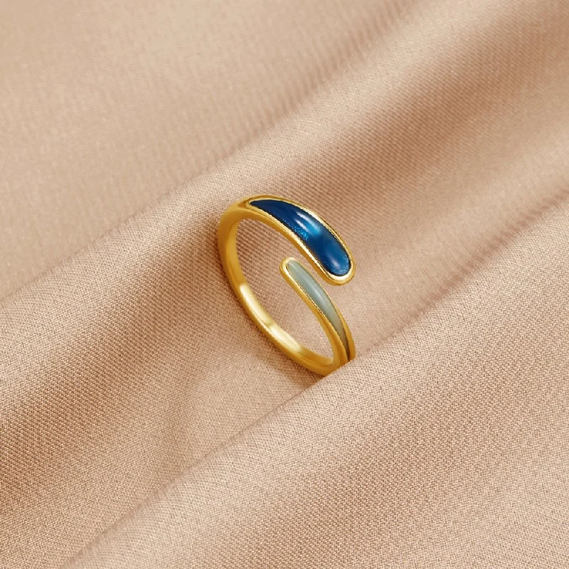 Safira Blue Wrap Ring