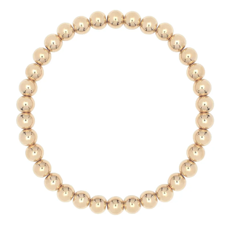 Small Gold Ball Bracelet