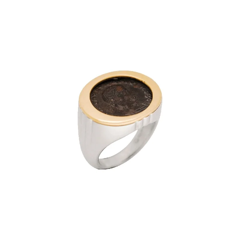 Roman Constantius II Coin Ring